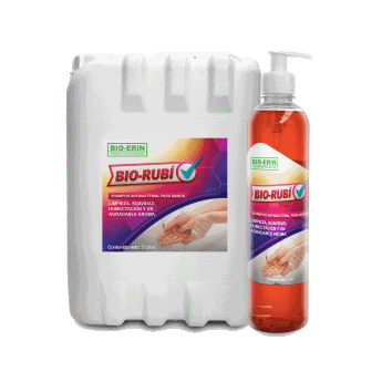 Shampoo antibacterial para manos BIO-RUBI